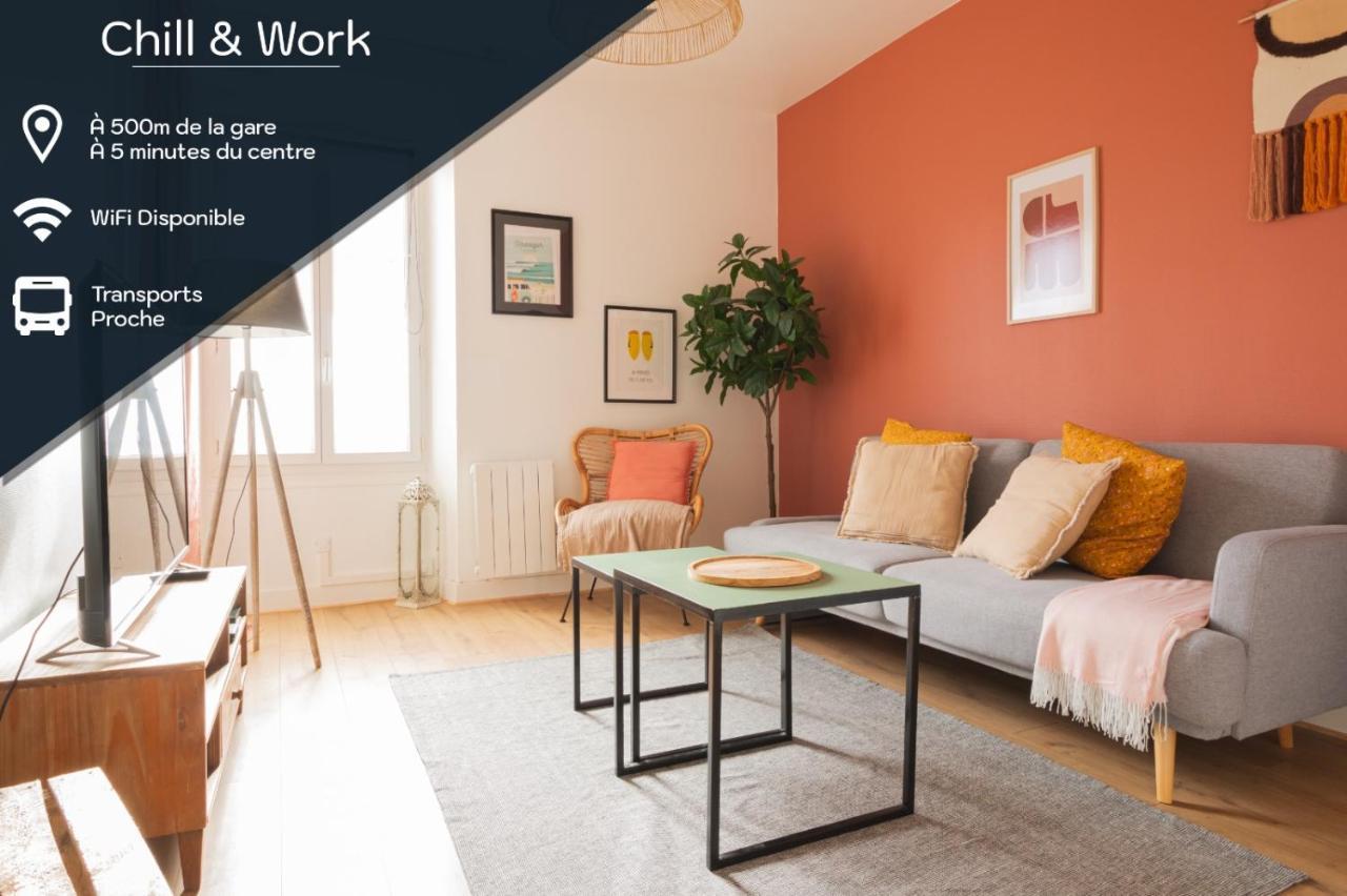 Appartamento Chill And Work / Gare Tgv / Beau T2 Renove Rennes Esterno foto